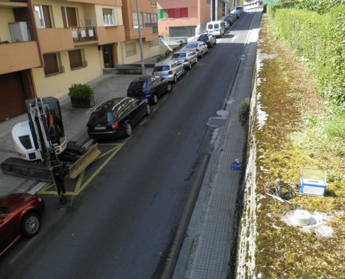 Ensayos para la determinación de la atenuación con la distancia